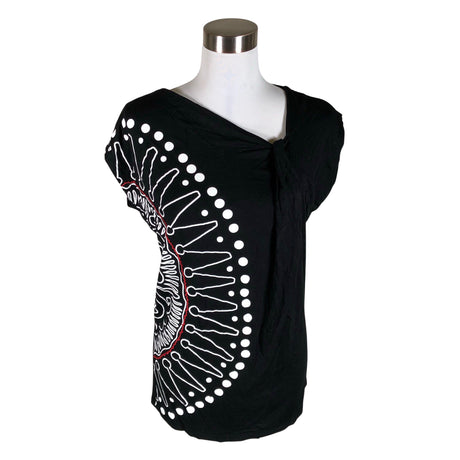 Unisex Desigual - T-särk, suurus 38 - Must ()