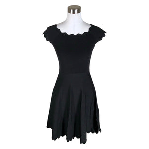 Unisex Derhy - Trikotaažist kleit, suurus 36 - Must (1)