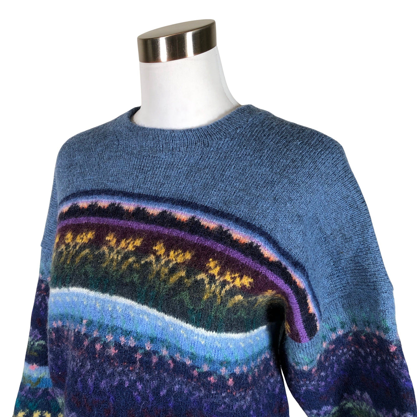 Unisex Beyond Retro - Kampsun, suurus 36 - Sinine (3)