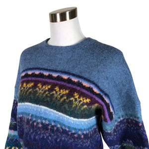Unisex Beyond Retro - Kampsun, suurus 36 - Sinine (3)