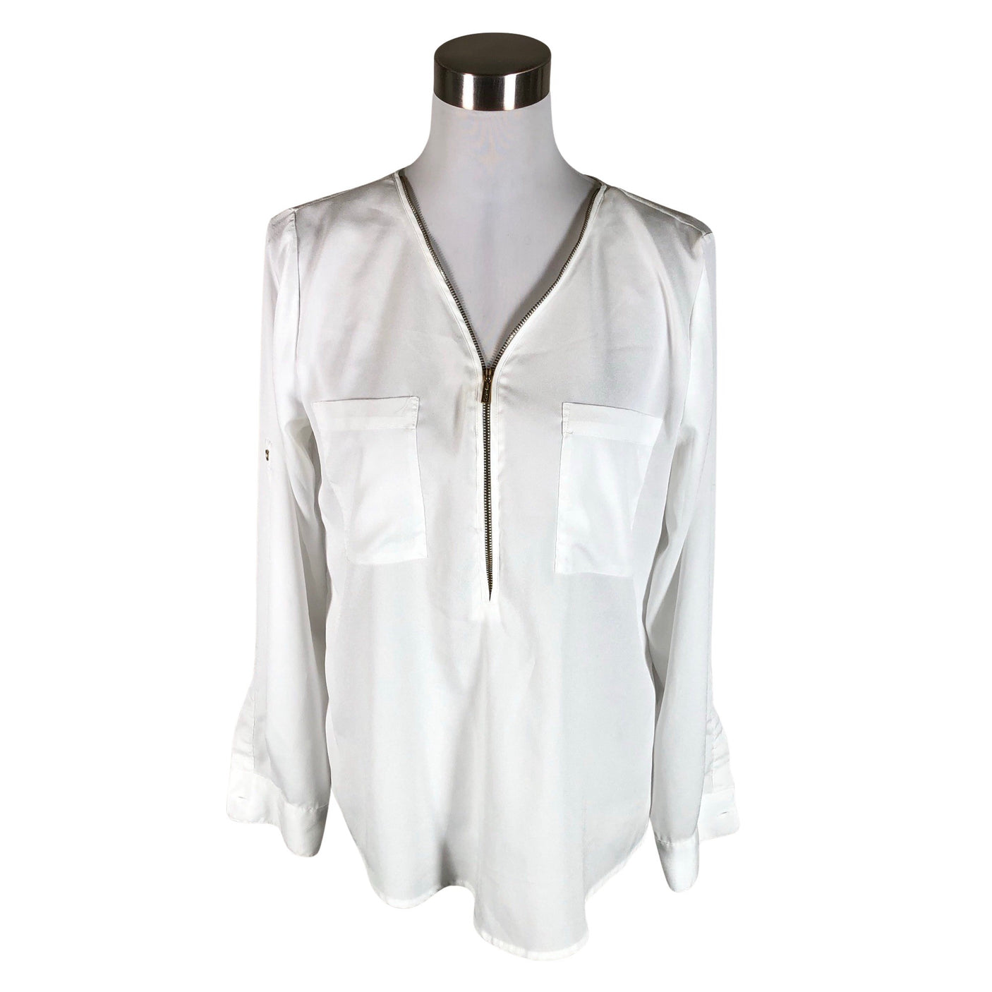 Unisex Calvin Klein - Pluus, suurus 38 - Valge (1)