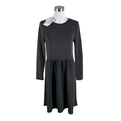 Unisex Selected - Trikotaažist kleit, suurus 36 - Must ()