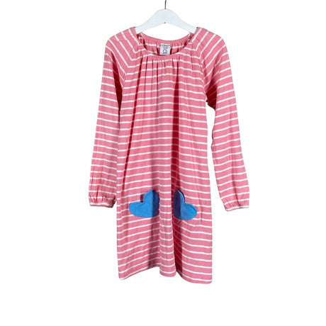 Unisex POMPdeLUX - Trikotaažist kleit, suurus 122 - 128 - Heleroosa ()
