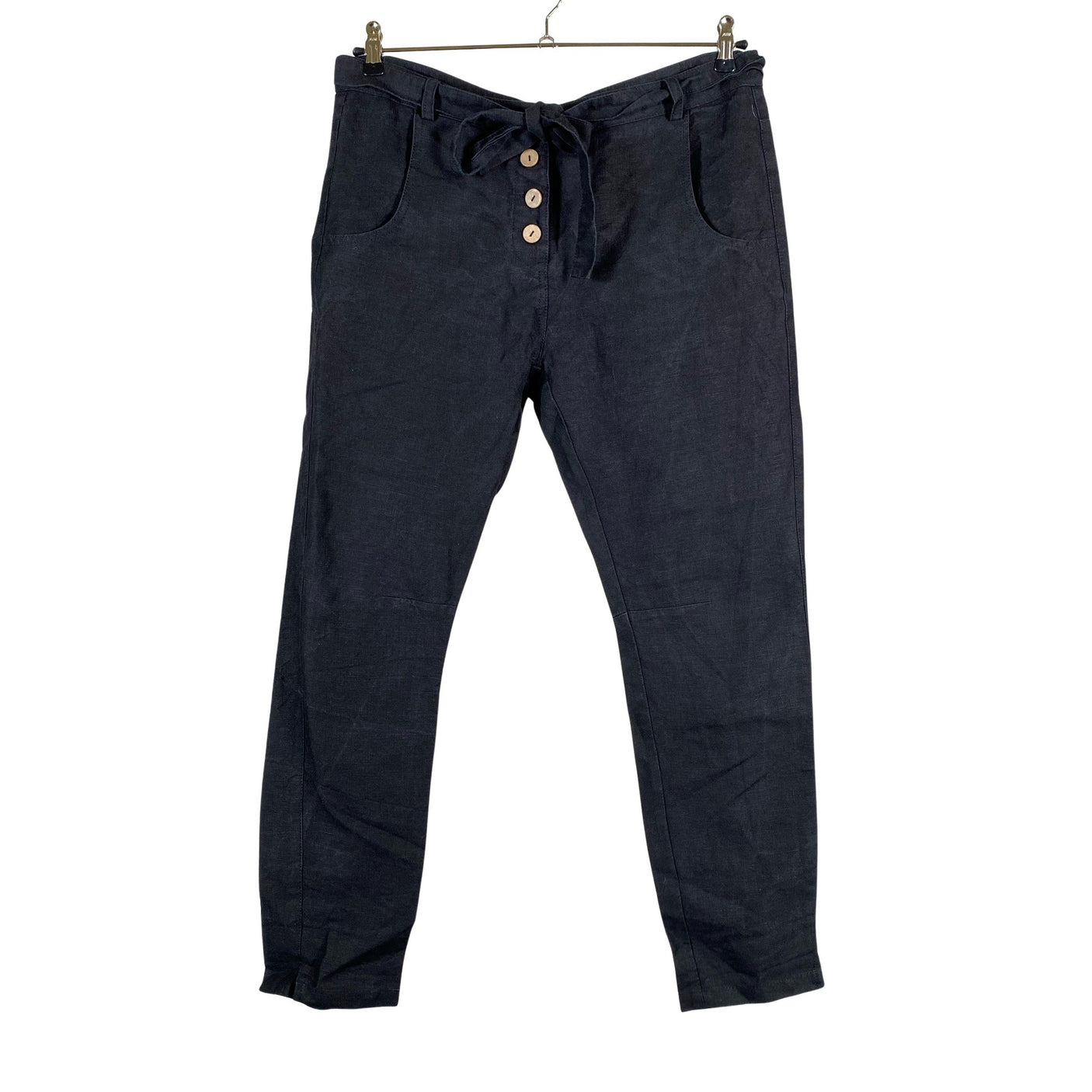 Unisex Bypias - Mittevenivad püksid, suurus 40 - Must (1)