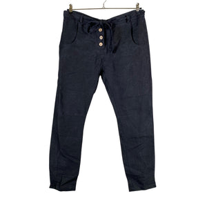 Unisex Bypias - Mittevenivad püksid, suurus 40 - Must (1)