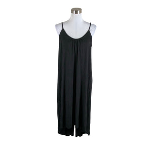 Unisex Lindex - Trikotaažist kleit, suurus 40 - Must (1)