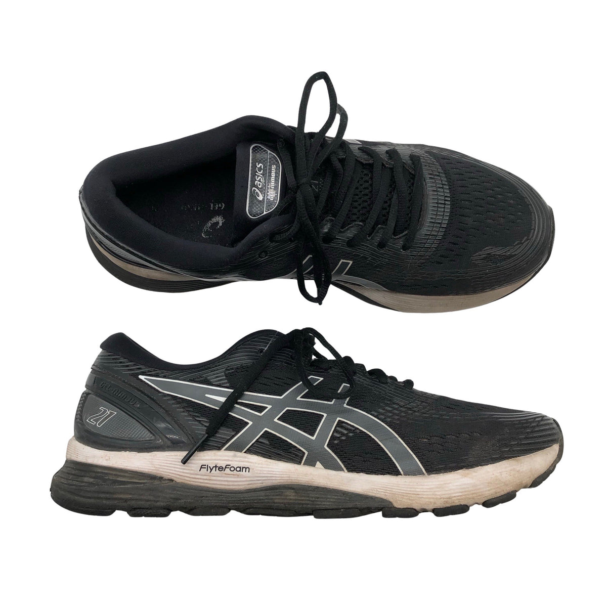 Unisex Asics - Jooksujalanõud, suurus XS - Must (1)