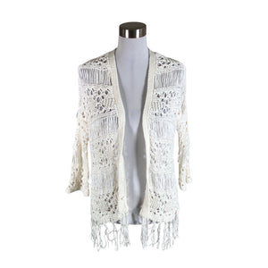 Unisex Superdry - Kardigan, suurus 36 - Valge (1)