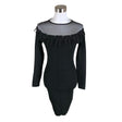 Unisex Bluoltre - Kootud kleit, suurus 36 - Must ()