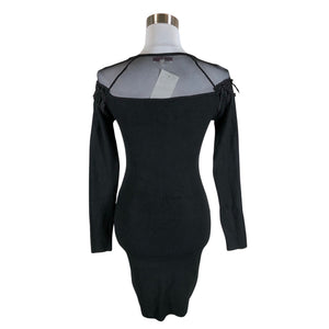 Unisex Bluoltre - Kootud kleit, suurus 36 - Must (2)