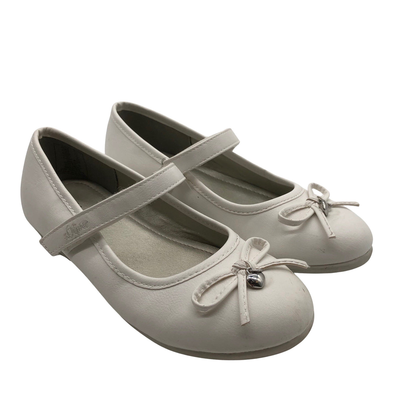 Unisex s.Oliver - Baleriinad, suurus 34 - Valge (2)