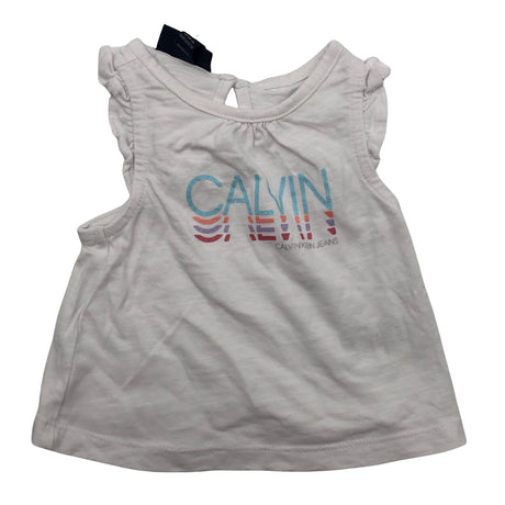 Unisex Calvin Klein Jeans - Topp, suurus 68 - 74 - Valge ()