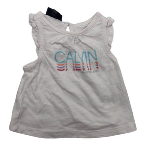 Unisex Calvin Klein Jeans - Topp, suurus 68 - 74 - Valge (1)