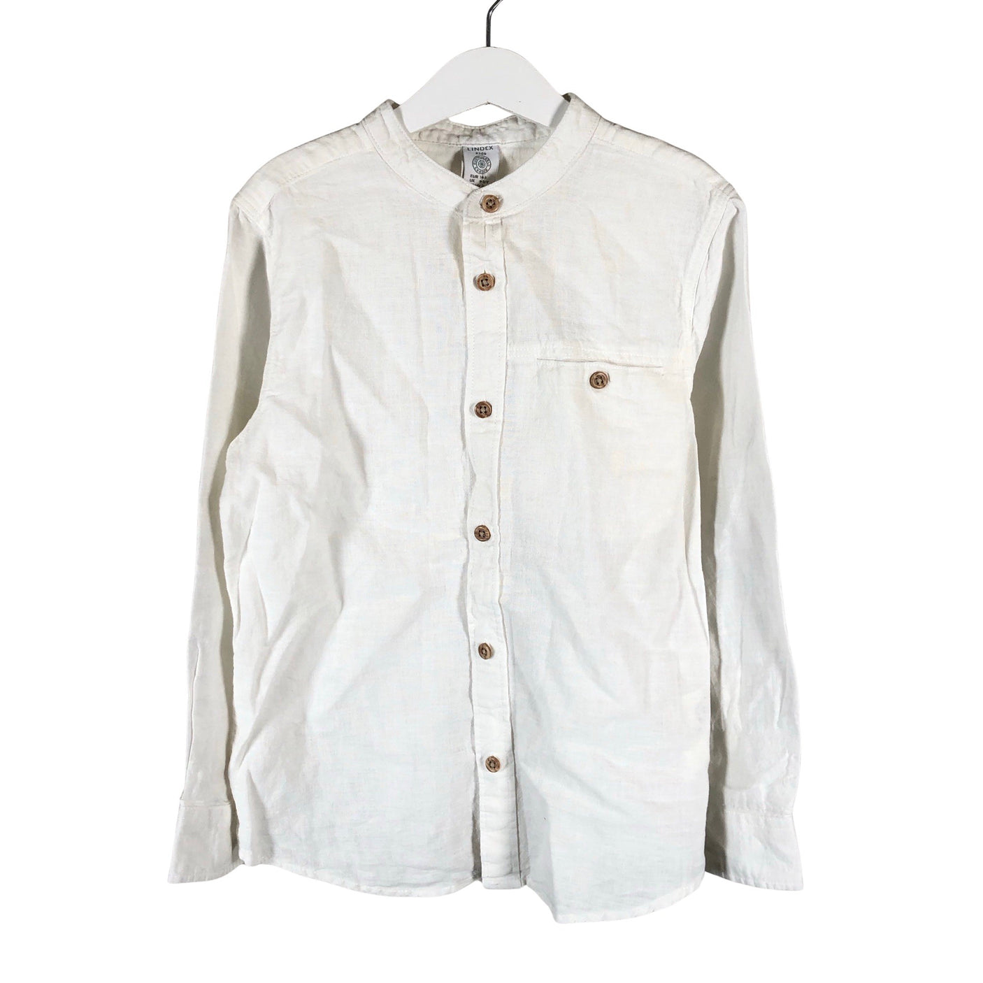 Unisex Lindex - Triiksärk, suurus 134 - 140 - Looduslik valge (1)