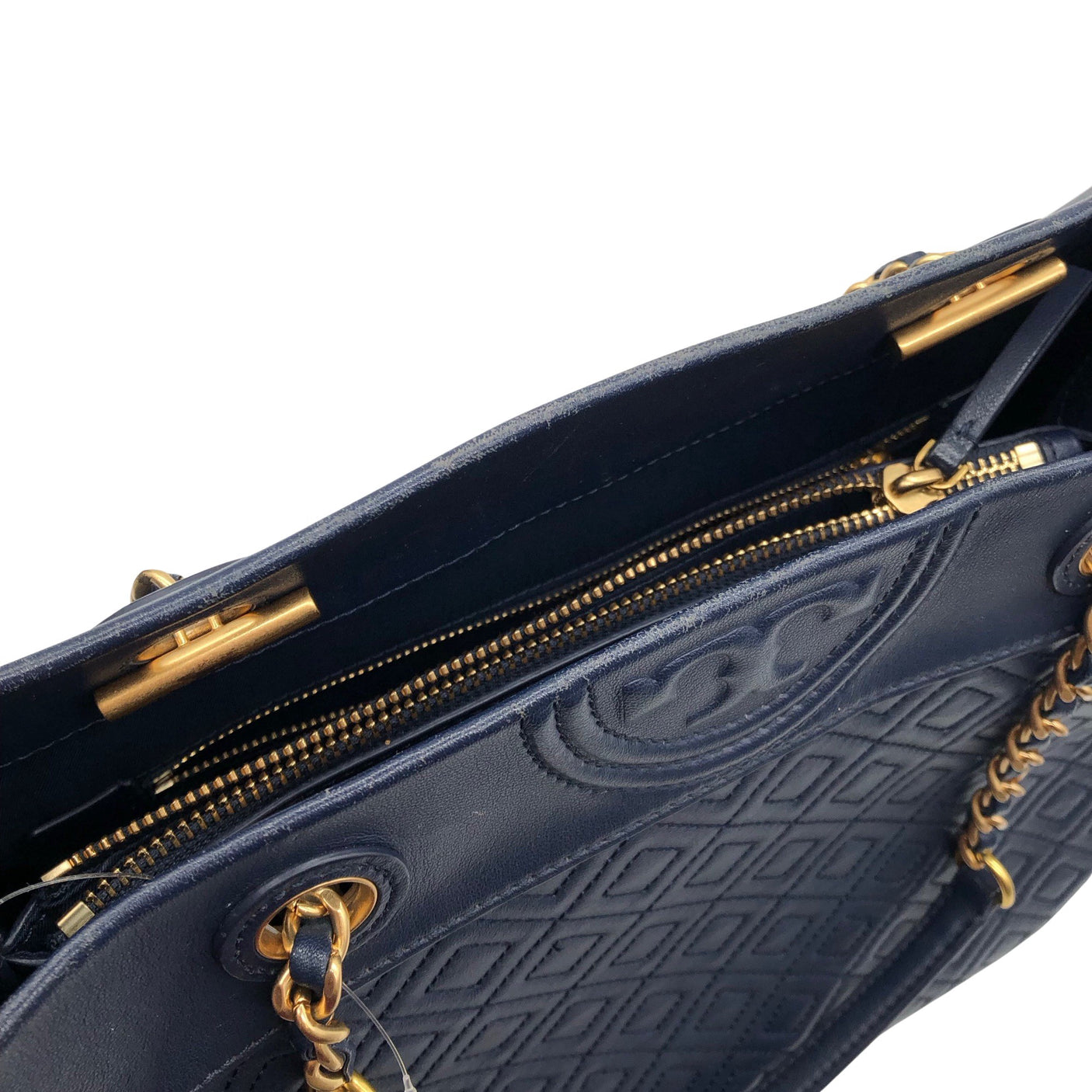 Unisex Tory Burch - Käekott, suurus Maxi - Sinine (3)
