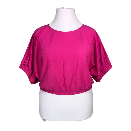 Unisex Lindex - Lühikeste käistega pluus, suurus 44 - Roosa ()
