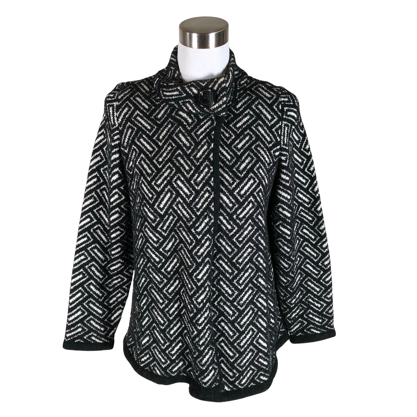 Unisex Atelier Goldner Schnitt - Kardigan, suurus 40 - Must (1)