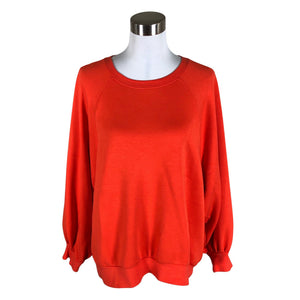 Unisex MSCH Copenhagen - Dressikangast pluus, suurus 40 - Punane (1)