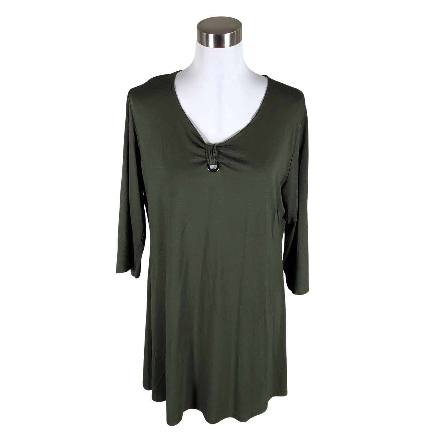 Unisex Voglia - Trikotaažist kleit, suurus 40 - Roheline (1)