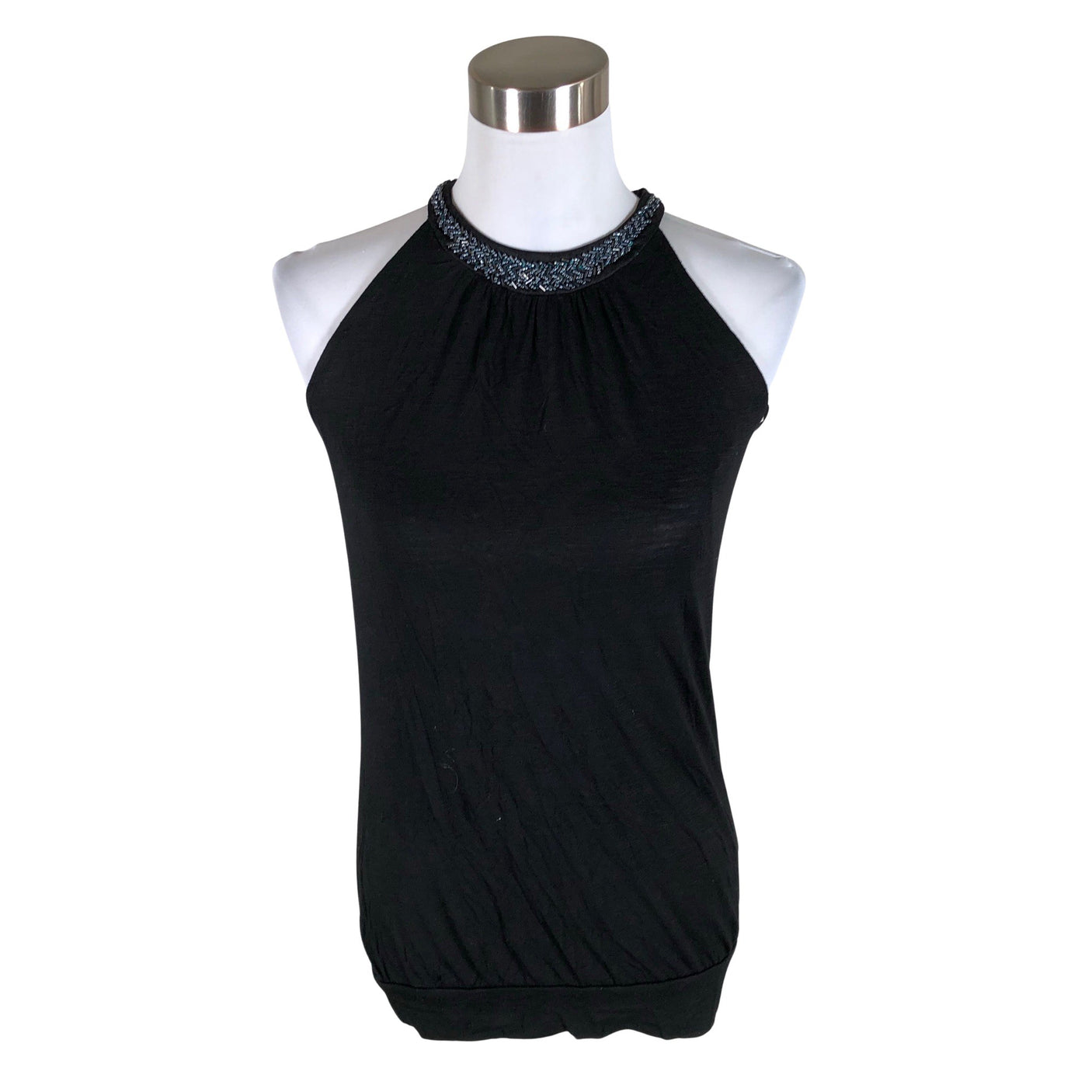 Unisex Camaieu - Trikotaažist topp, suurus 38 - Must (1)