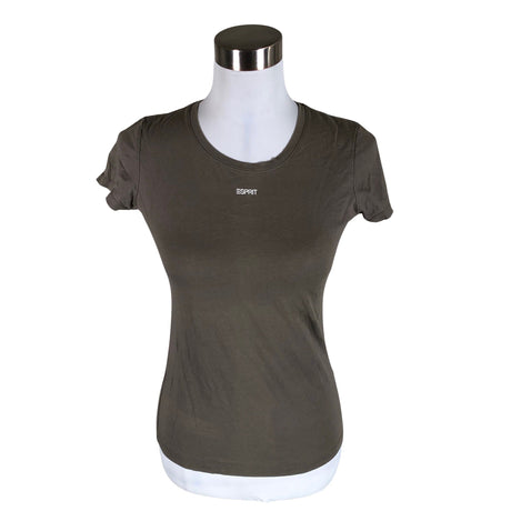 Unisex Esprit - T-särk, suurus 34 - Pruun ()