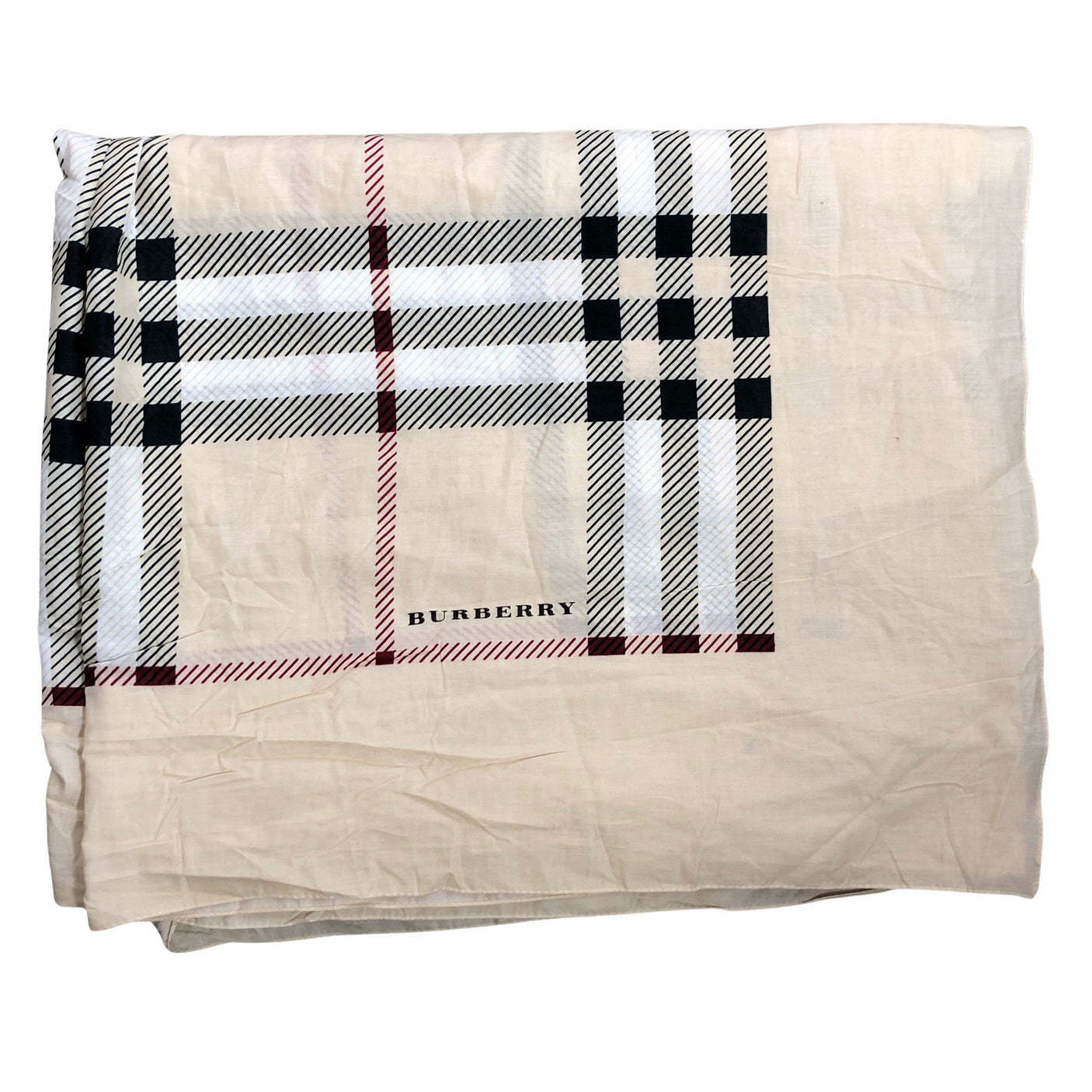 Unisex Burberry - Õhuke sall, suurus Maxi - Beige (3)