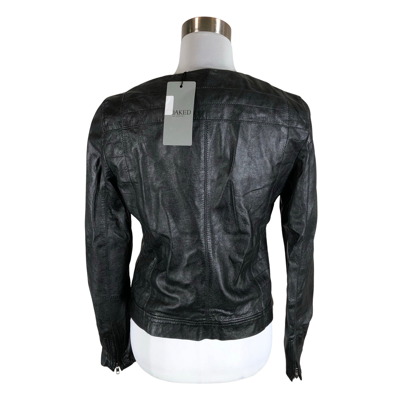 Unisex Soaked - Nahktagi, suurus 36 - Must (2)