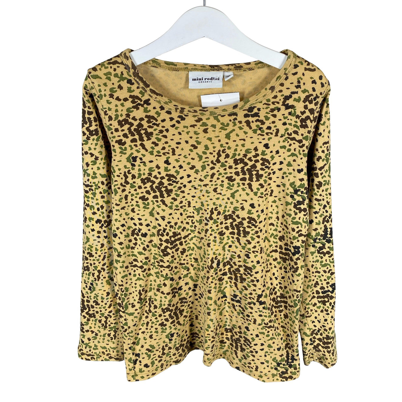 Unisex Mini Rodini - Trikotaažist pluus, suurus 128 - 134 - Pruun (1)