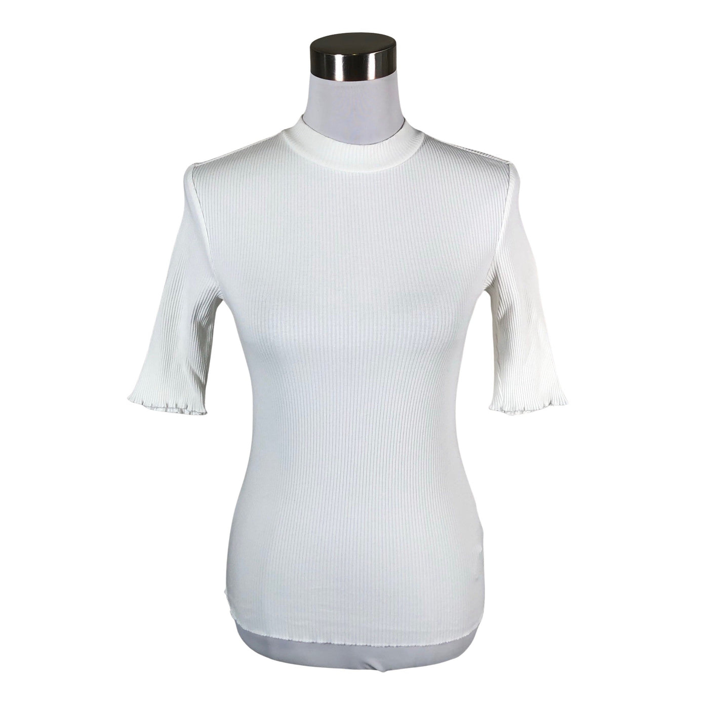 Unisex Selected - T-särk, suurus 36 - Looduslik valge (1)