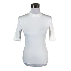 Unisex Selected - T-särk, suurus 36 - Looduslik valge (1)