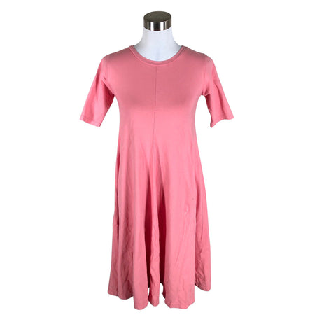 Unisex Arela - Trikotaažist kleit, suurus 36 - Heleroosa ()