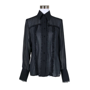 Unisex Andiata - Pluus, suurus 36 - Must (1)