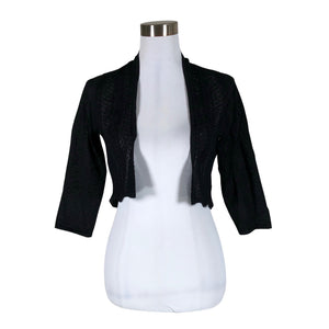 Unisex Ril's - Kootud boolero, suurus 38 - Must (1)
