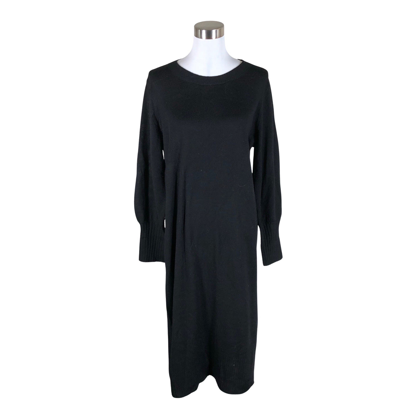 Unisex Claire.dk - Kootud kleit, suurus 38 - Must (1)