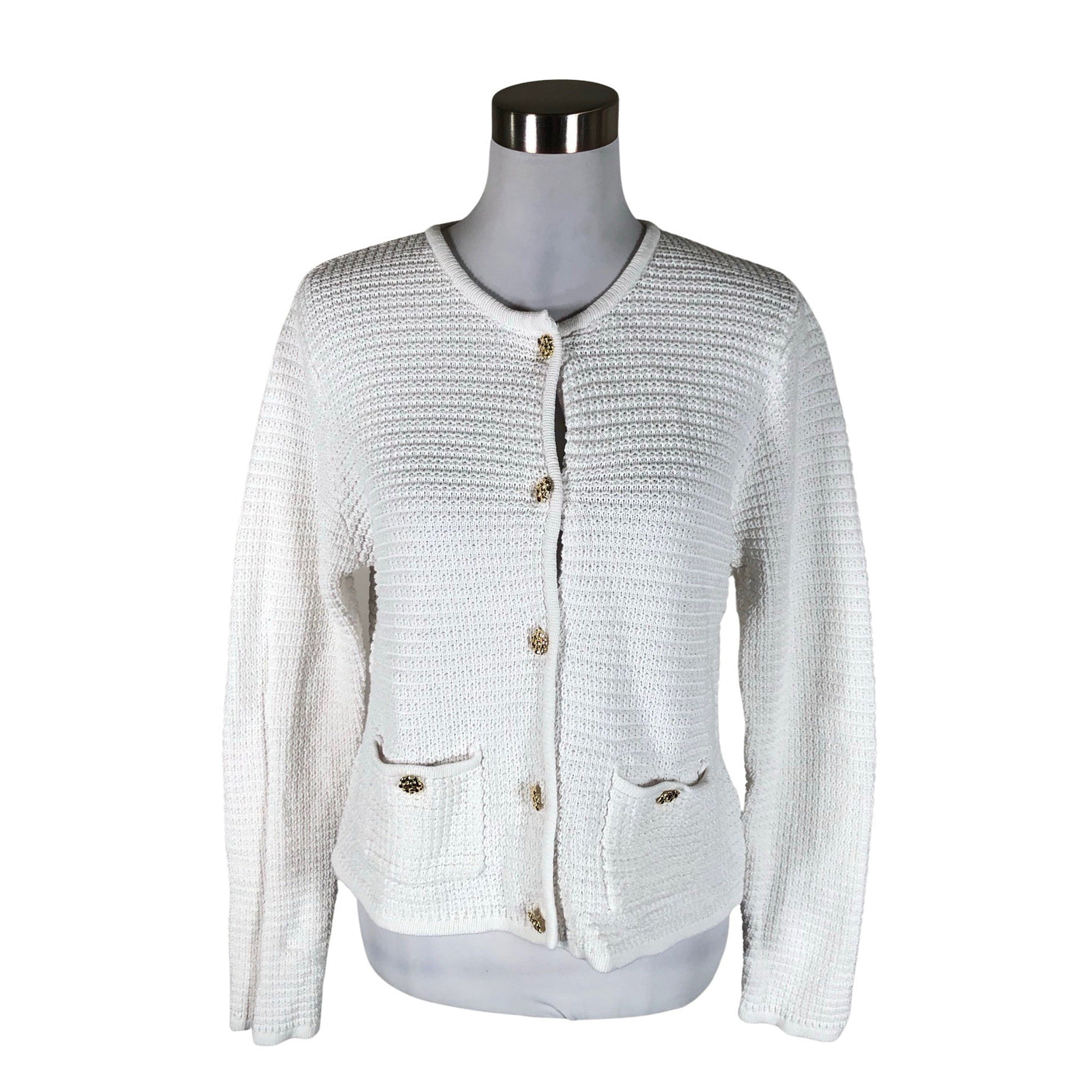 Unisex Claire.dk - Kardigan, suurus 36 - Valge (1)