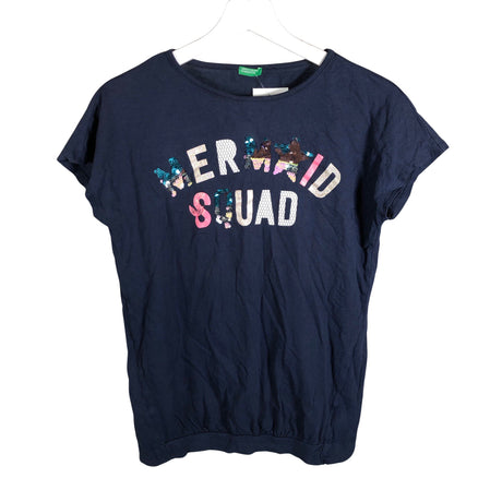 Unisex Benetton - T-särk, suurus 164 - 170 - Sinine ()