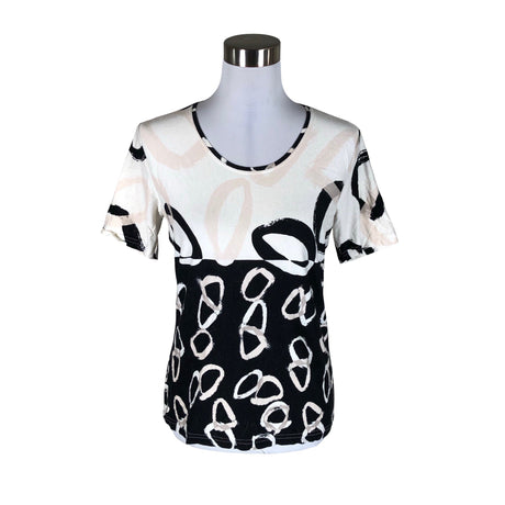 Unisex Monica Braghini - T-särk, suurus 38 - Beige ()