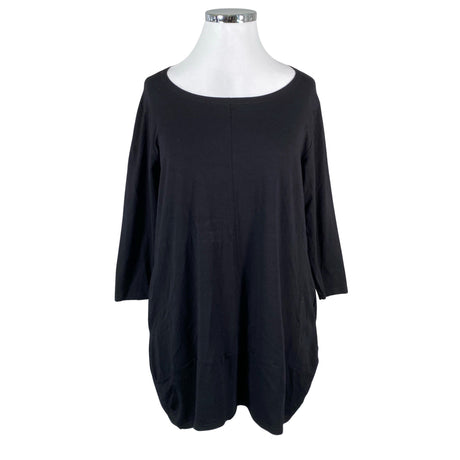 Unisex Bypias - Trikotaažist tuunika, suurus 42 - Must ()