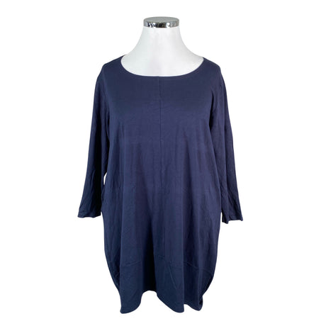 Unisex Bypias - Trikotaažist tuunika, suurus 42 - Sinine ()