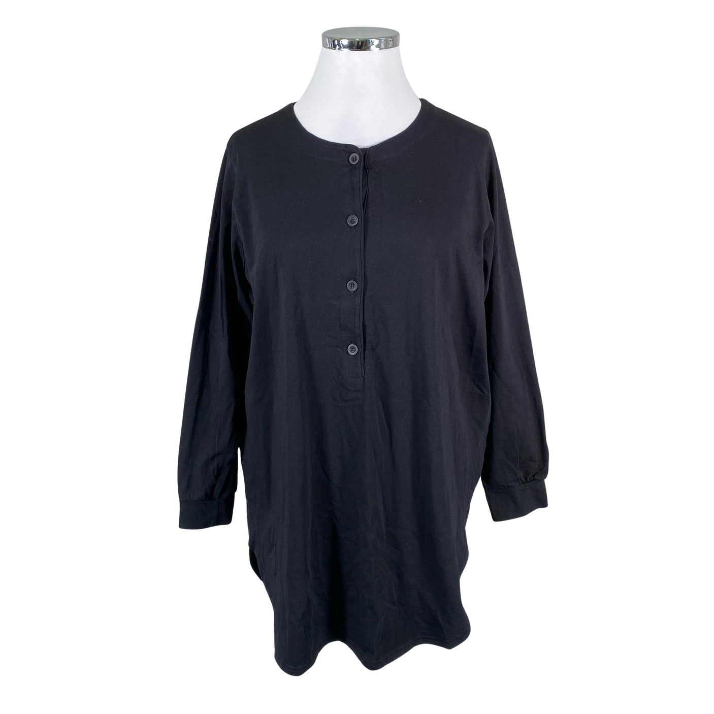 Unisex NOSH - Trikotaažist tuunika, suurus 44 - Must (1)