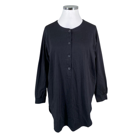 Unisex NOSH - Trikotaažist tuunika, suurus 44 - Must ()