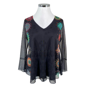 Unisex Desigual - Pluus, suurus 42 - Must (1)