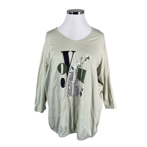 Unisex Zhenzi - Trikotaažist tuunika, suurus 50 - Roheline (1)