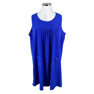 Unisex Ulla Popken - Dressikangast kleit, suurus 50 - Sinine (1)