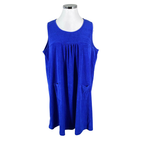 Unisex Ulla Popken - Dressikangast kleit, suurus 50 - Sinine ()