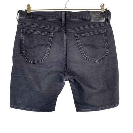 Unisex Lee - Teksast lühikesed püksid, suurus W34 - Must (2)