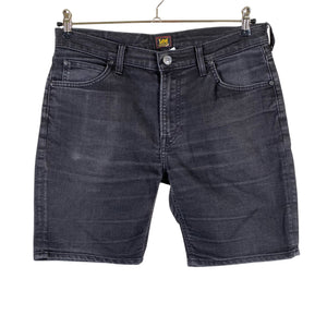 Unisex Lee - Teksast lühikesed püksid, suurus W34 - Must (1)