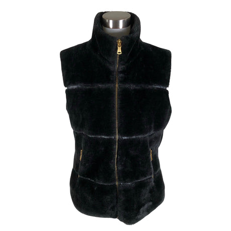 Unisex Soyaconcept - Kunstkarusnahast vest, suurus 38 - Must ()