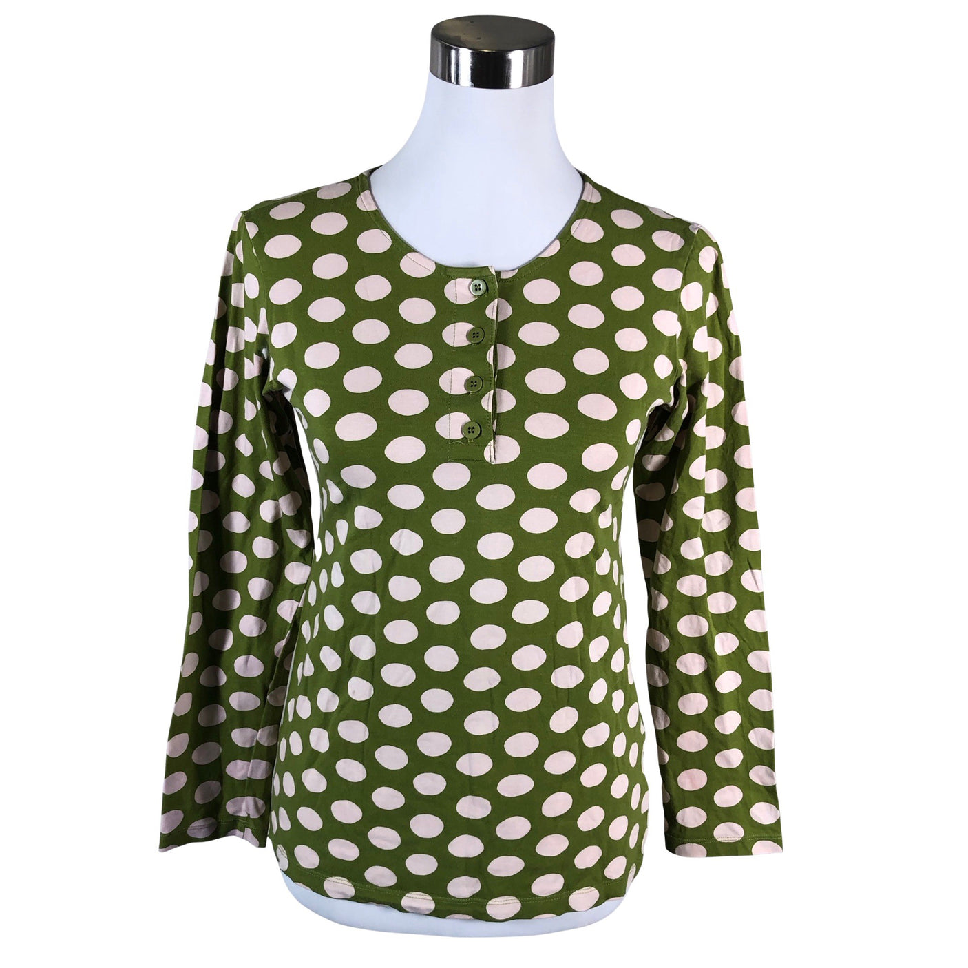 Unisex Marimekko - Trikotaažist pluus, suurus 34 - Roheline (1)
