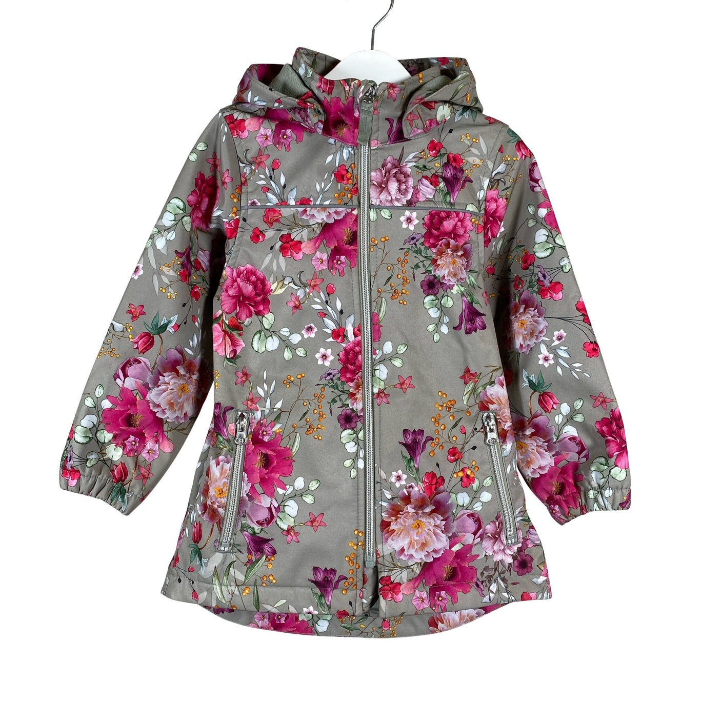 Unisex Name It - Softshell jope, suurus 104 - 110 - Hall (1)